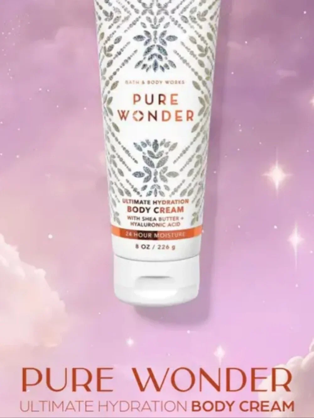 *NEW* Bath & Body Works PURE WONDER Ultimate Hydration Body Cream DISCONTINUED